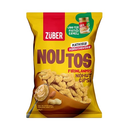 %100 Fıstık Ezmeli Noutos 55 G (2 ADET)