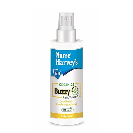 Nurse Harvey's Organics Buzzy Çocuklar İçin Kokulu Vücut Spreyi 175 ml (4 ADET)