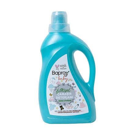 Bebekler İçin Bitkisel Çamaşır Deterjanı 1000 ml (4 ADET)