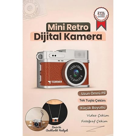 Mini Life Kamera CMR35 - Brown (4 ADET)