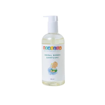 Bebelin Doğal Bebek Saç ve Vücut Şampuanı 400 ml Aloe Vera Özlü (5 ADET)