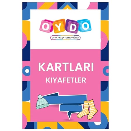 Kelime Kartları Kıyafetler (5 ADET)