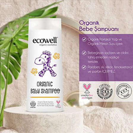 Organik Bebe Şampuanı 300 mL