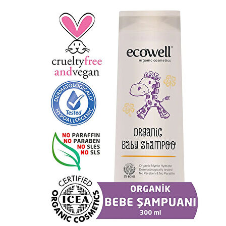 Organik Bebe Şampuanı 300 mL