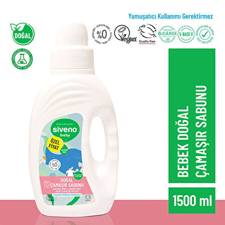 Bebek Doğal Çamaşır Sabunu 1500 ml