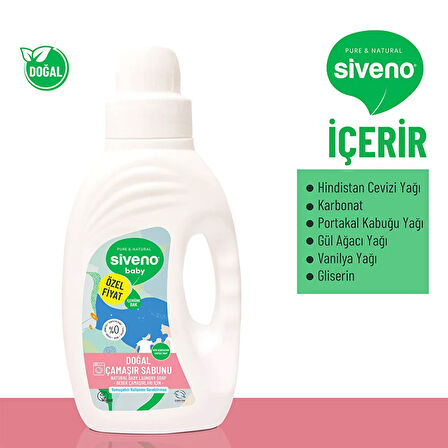 Bebek Doğal Çamaşır Sabunu 1500 ml