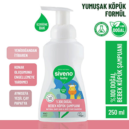 Bebek Köpük Şampuan 250 ml