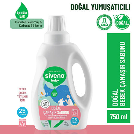 Bebek Doğal Çamaşır Sabunu 750 ml