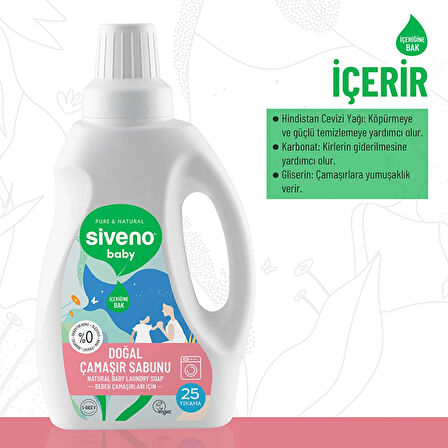 Bebek Doğal Çamaşır Sabunu 750 ml