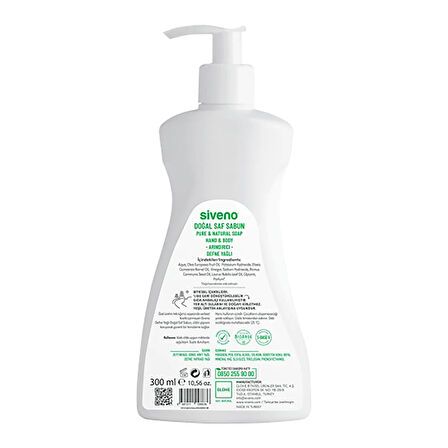 %100 Defne Yağlı Doğal Sıvı Sabun 300 ml