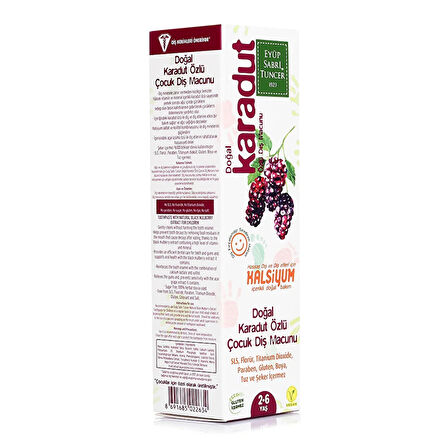 Doğal Karadut Özlü Diş Macunu 60 ml