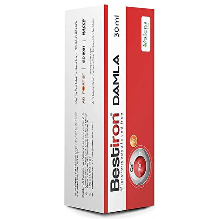 Bestiron Damla Demir ve Vitamin C 30 ml