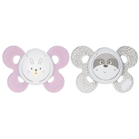 2'li Physio Comfort Kız Bebek Emzik 0-6 Ay