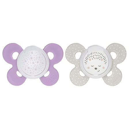 2'li Physio Comfort Kız Bebek Emzik 16-36 Ay