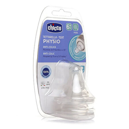 Yeni Wellbeing Biberon Emziği 6 ay+ Mama Akışlı 2'Li