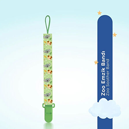 913 Wee Baby Zoo Emzik Bandı Yeşil