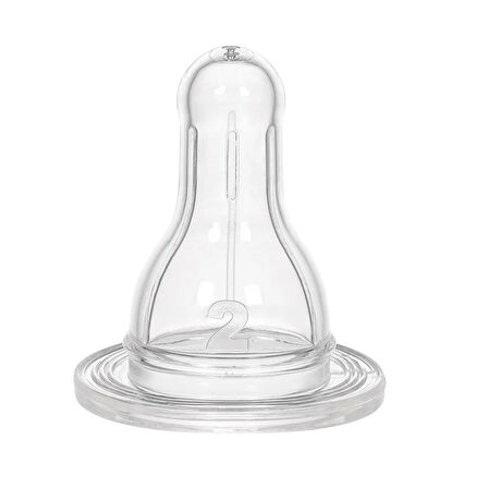 Silikon Biberon Emziği 6-12 Ay
