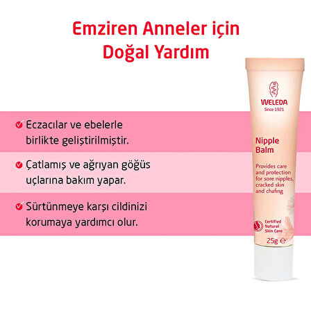 Organik Göğüs Ucu Bakım Kremi 25g