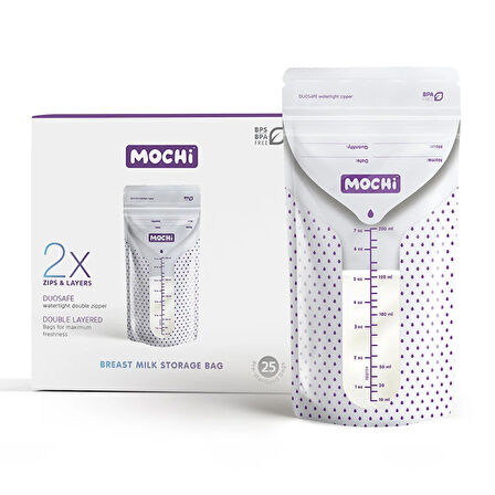 Süt Saklama Poşeti 25'li