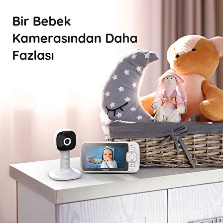 Nursery Pal Cloud Wifi-connect 5   Dijital Ekranlı Bebek Kamerası