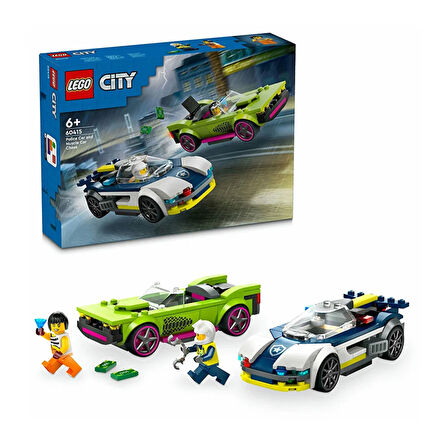 Polis Arabası ve Spor Araba Takibi 60415