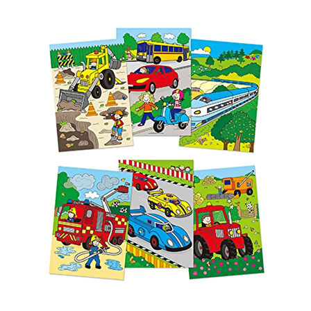 Water Magic Sihirli Boyama Kitabı Taşıtlar +3 Yaş