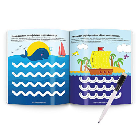 2-4 Yaş Mucit Karınca YAZ-SİL Kitaplar 1. Seri