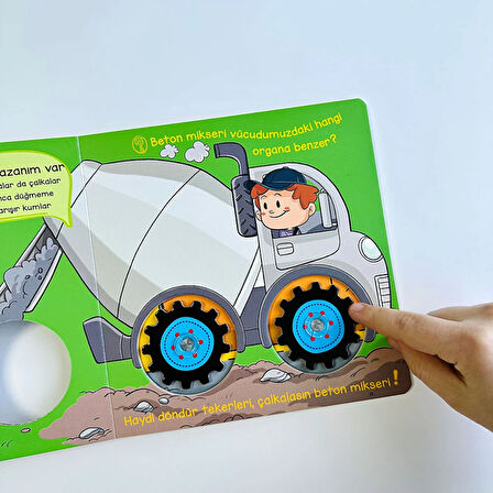 Tekerlekler İş Başında: İşkolik İnşaat Araçlarım - Hilal Sivri