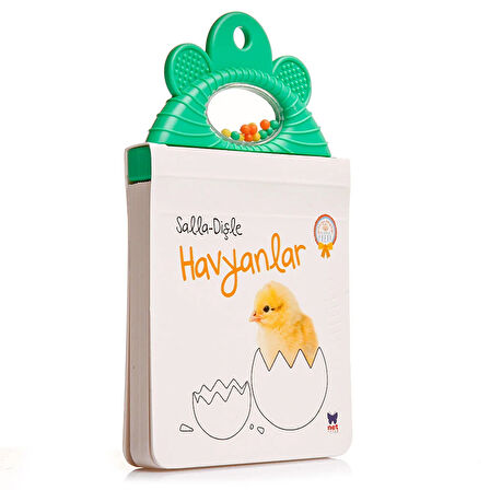 Salla Dişle Hayvanlar Bebek Kitabı