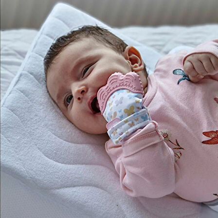 Diş Kaşıyıcı Eldiven Pembe