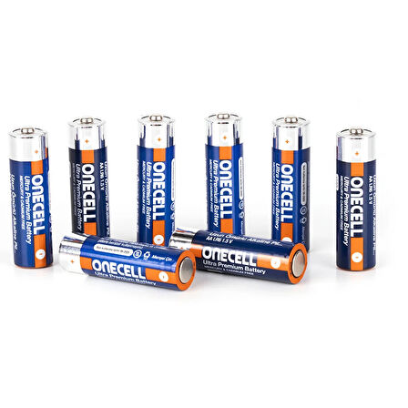 Ultra Premium Alkalin AA Boy Pil 8li