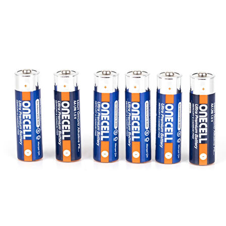 Ultra Premium Alkalin AA Boy Pil 8li