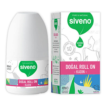 %100 Doğal Roll-On Kadınlar İçin 50 ml