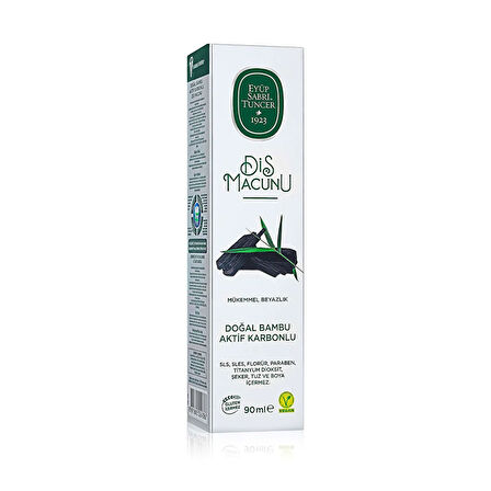 EYÜP SABRİ TUNCER DOĞAL BAMBU KARBONLU DİŞ MACUNU 90 ML