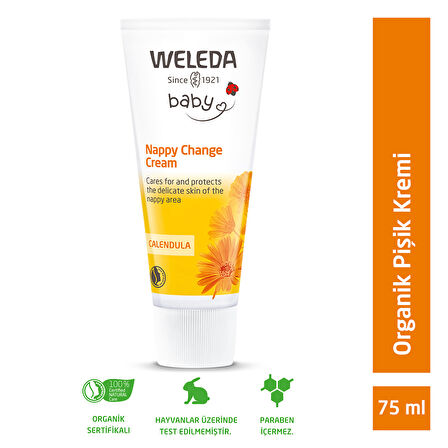Calendula Organik Pişik Kremi 75ml