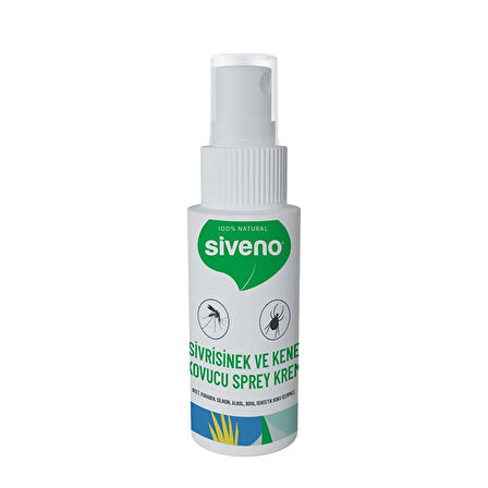 SİVENO %100 Sivrisinek ve Kene Kovucu Sprey Krem 50 ml