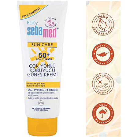 Bebek Güneş Kremi 50+ Faktör 75 ml