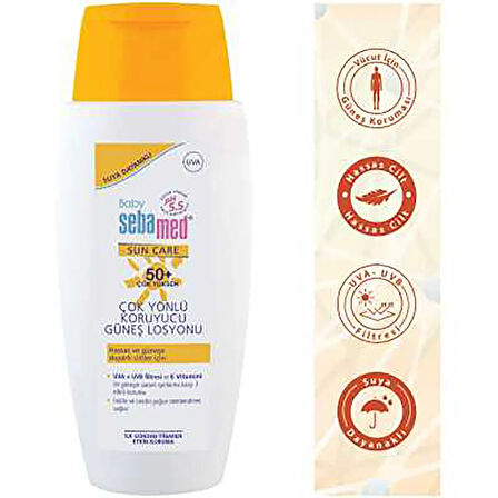 Bebek Güneş Losyonu 50+ Faktör 150 ml