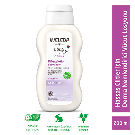 Derma Nemlendirici Vücut Losyonu 200 ml