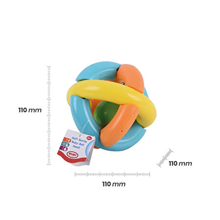 Zuzu Yumuşak Çıngıraklı Top