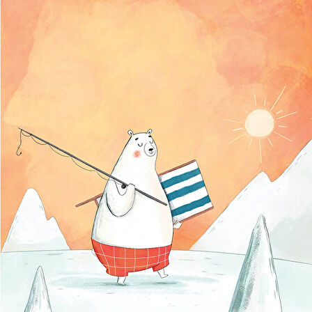 Evi Eriyen Kutup Ayısı Bebek Masal Kitabı Ezo Sunal