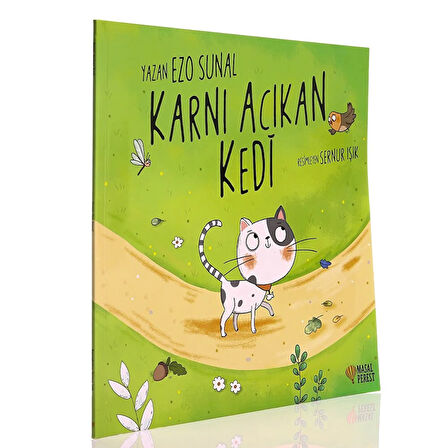 Karnı Acıkan Kedi Bebek Masal Kitabı Ezo Sunal