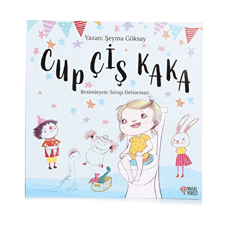 Cup Çiş Kaka Eğitici Bebek Kitabı Şeyma Göksay