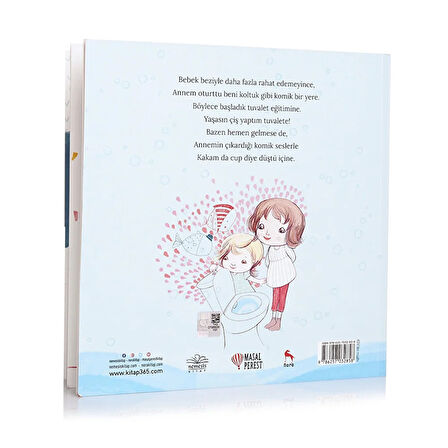 Cup Çiş Kaka Eğitici Bebek Kitabı Şeyma Göksay