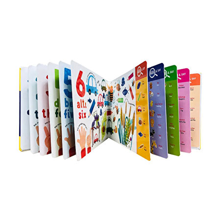 İlk Etklinlik Kitap Setim Sayılar ve Renkler 12-36 Ay