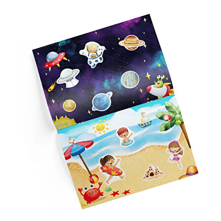 Tükenmeyen Sticker Kitabım