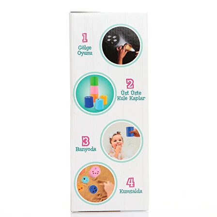 4in1 Gölge Oyunu Kapları