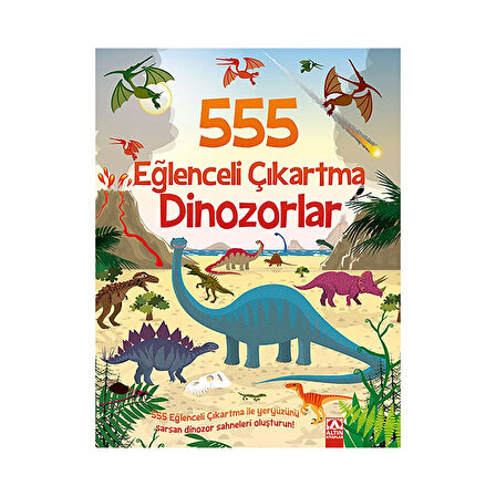 555 Eğlenceli Çıkartma - Dinozorlar