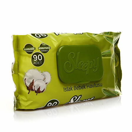 Zeytinyağlı Bebek Islak Mendil 90 Adet