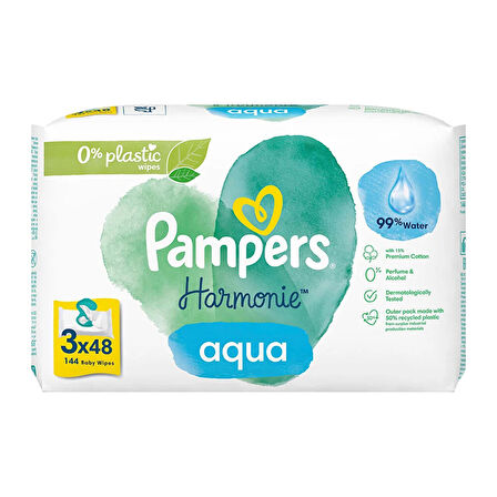 Prıma Islak Havlu Aqua Pure 3lü